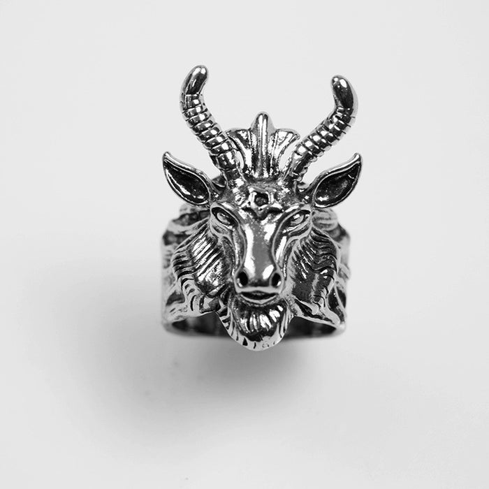 Wholesale Skull and Animal Head Ring Set Alloy Unisex Fashion Accessory Gift