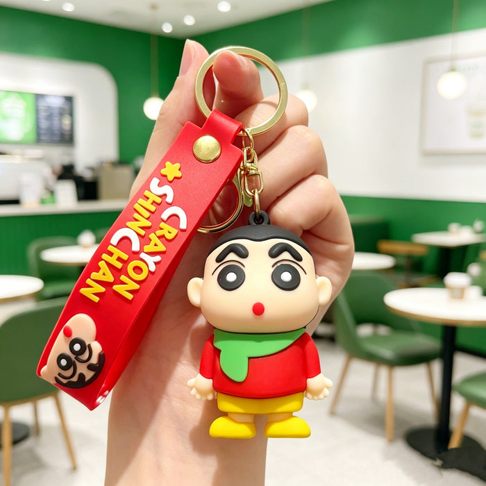Wholesale Cute Silicone Cartoon Keychain Decorative Accessory for Car Keys MOQ≥2