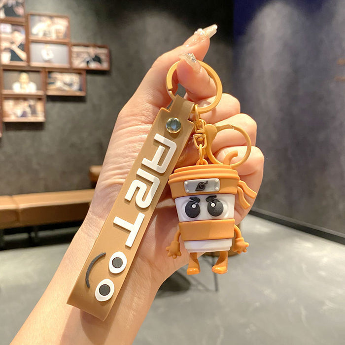 Wholesale Cartoon Silicone Keychain Bag Pendant