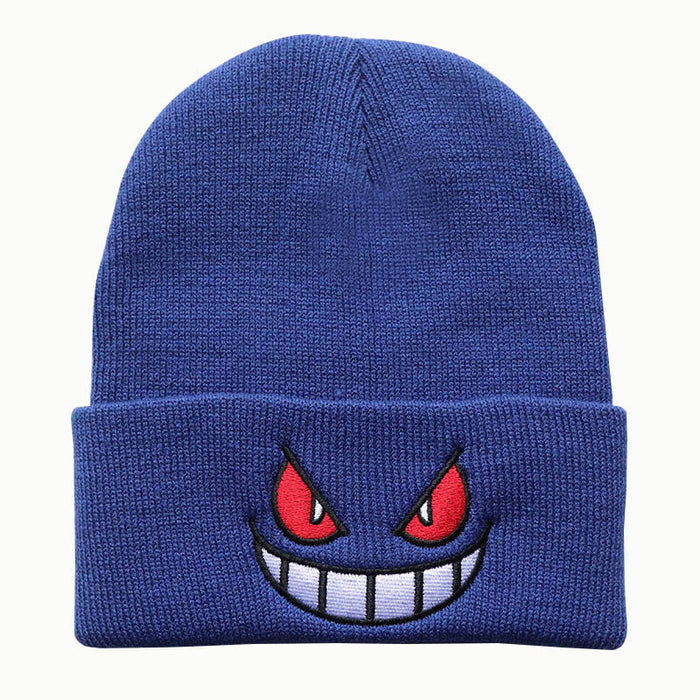 Wholesale Acrylic Cartoon Embroidery Knitted Wool Hat JDC-FH-LvH009