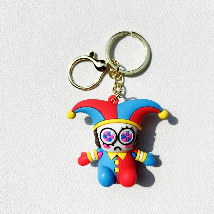 Wholesale PVC Cartoon Doll Keychain JDC-KC-ChuC006