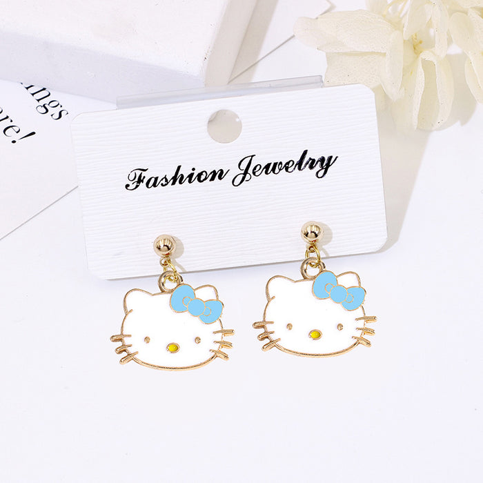 Wholesale Cartoon S925 Silver Ear Studs Boutique Resale Fashion Accessory MOQ≥2