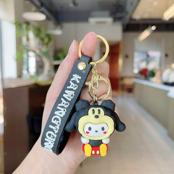 Wholesale Cute Cartoon Doll Silicone Keychain (S) JDC-KC-WC018