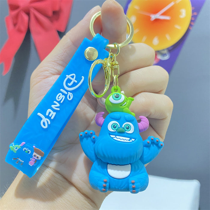 Wholesale PVC Cute Cartoon Doll Keychain JDC-KC-WuYi073