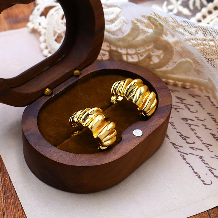 Wholesale  stainless steel earrings female titanium steel jewelry