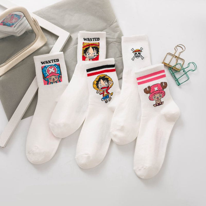 Wholesale Cotton Cartoon Long Socks JDC-SK-Lanh004