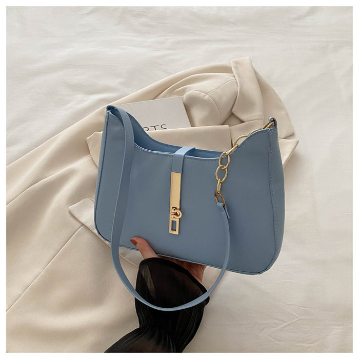 Wholesale Lock Popular Fashion Underarm Small Square Women's Bag JDC-SD-HT028