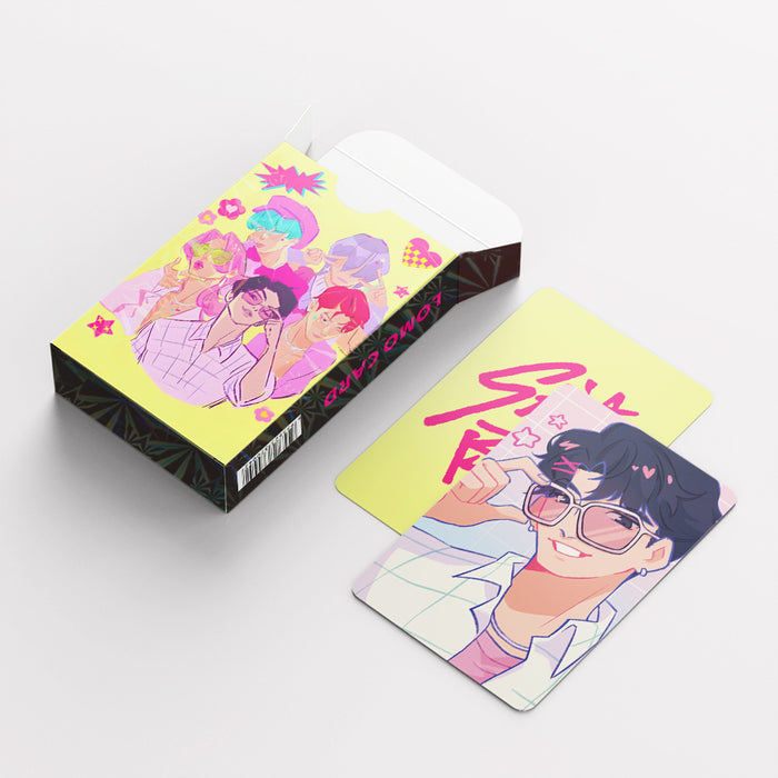 Wholesale 92 K-pop collectible photo cards mini stickers and LOMO cards