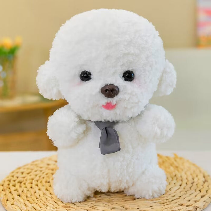 Wholesale Simulation White Bichon Frise Doll Cute JDC-DO-MW012