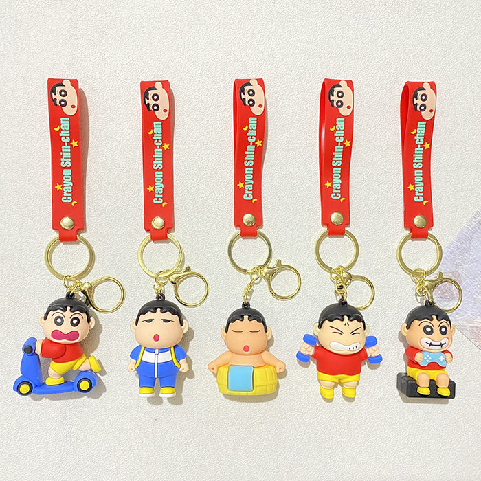 Wholesale PVC Cartoon Doll Keychain JDC-KC-WuYi130