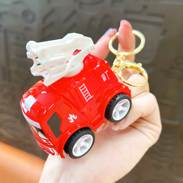 Wholesale Fire Truck Acrylic Keychain JDC-KC-YanG084