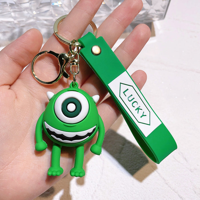 Wholesale Cartoon Silicone Doll Keychain JDC-KC-QiChao058