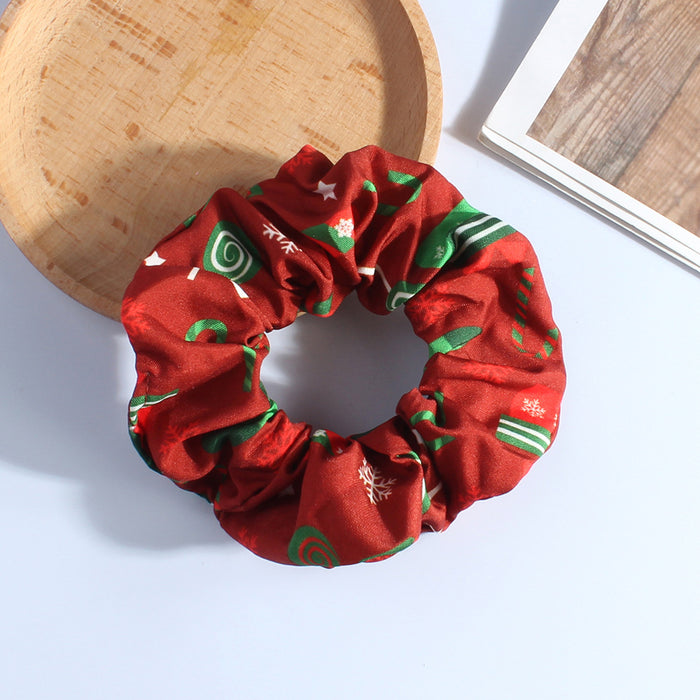 Wholesale Christmas Hair Scrunchies JDC-HS-Heqin002