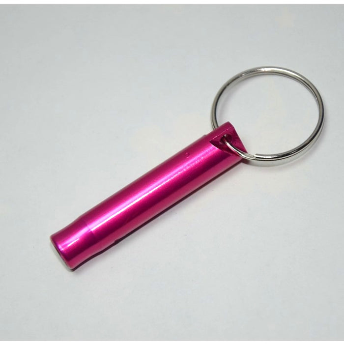 Wholesale Aluminum Alloy Color Whistle Keychain JDC-KC-KB025