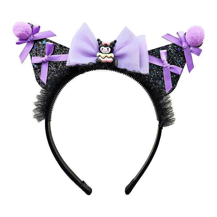 Wholesale 3D Ear Bow Fabric Headband JDC-HD-HengX004