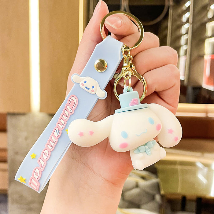 Wholesale Silicone Cartoon Doll Keychain JDC-KC-Benxin013