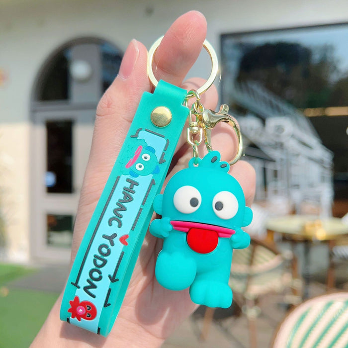 Wholesale Cute Cartoon Doll Silicone Keychain JDC-KC-WC022