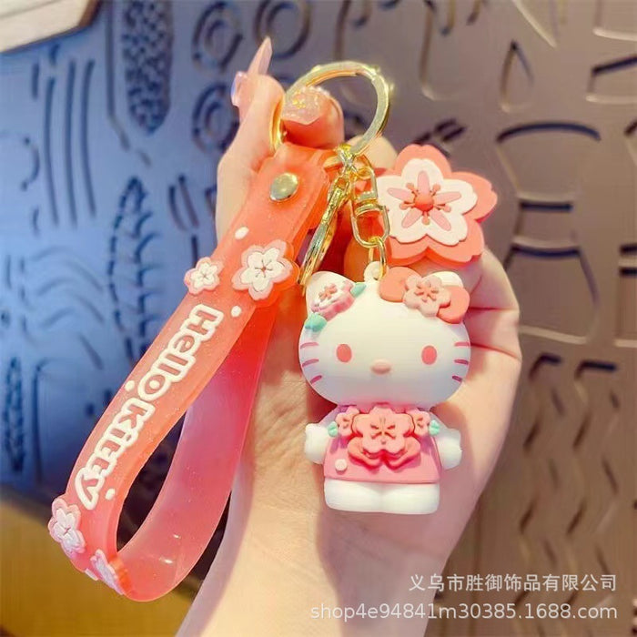 Wholesale Keychain  Melody Doll Pendant Cute  cartoon Keychain