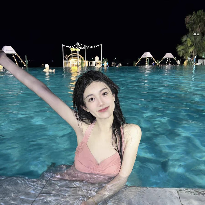 Wholesale Jumpsuit style belly covering sexy swimsuit strap swimsuit