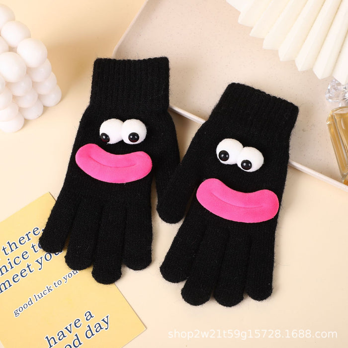 Wholesale Cute and Funny Winter Thickeneded  Gloves