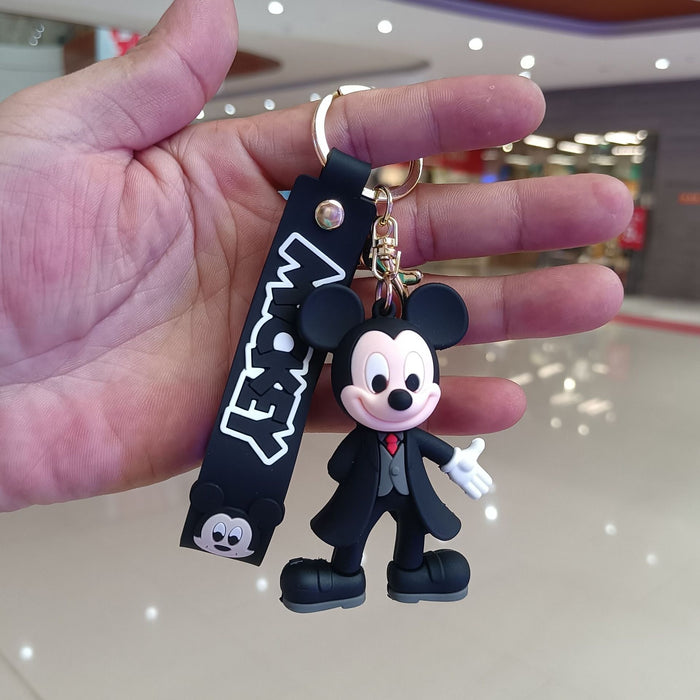 Wholesale Cartoon Silicone Doll Keychain JDC-KC-KuangK041