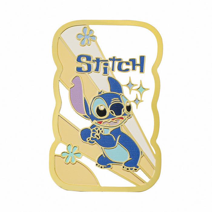 Wholesale wavy border hollow metal bookmark