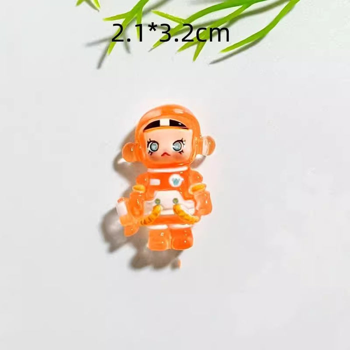 Wholesale Cute Astronaut Refrigerator Magnet Refrigerator Magnetic Sticker Personalized Creative Message Board Decorative Sticker