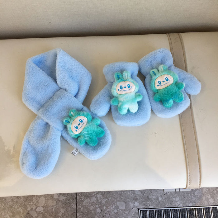 Wholesale Autumn and winter round neck plush Scarves