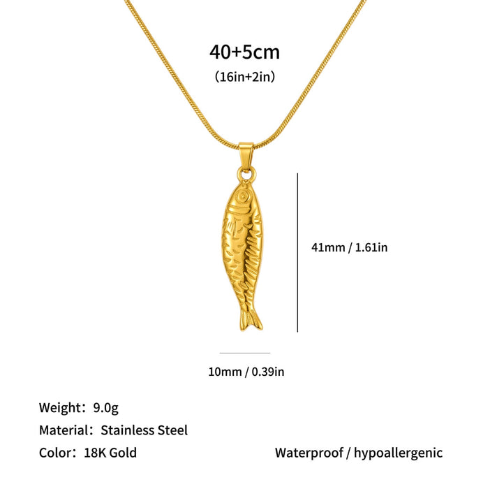 Wholesale High-end clavicle necklace with sun and starfish pendants,  made of titanium steel.