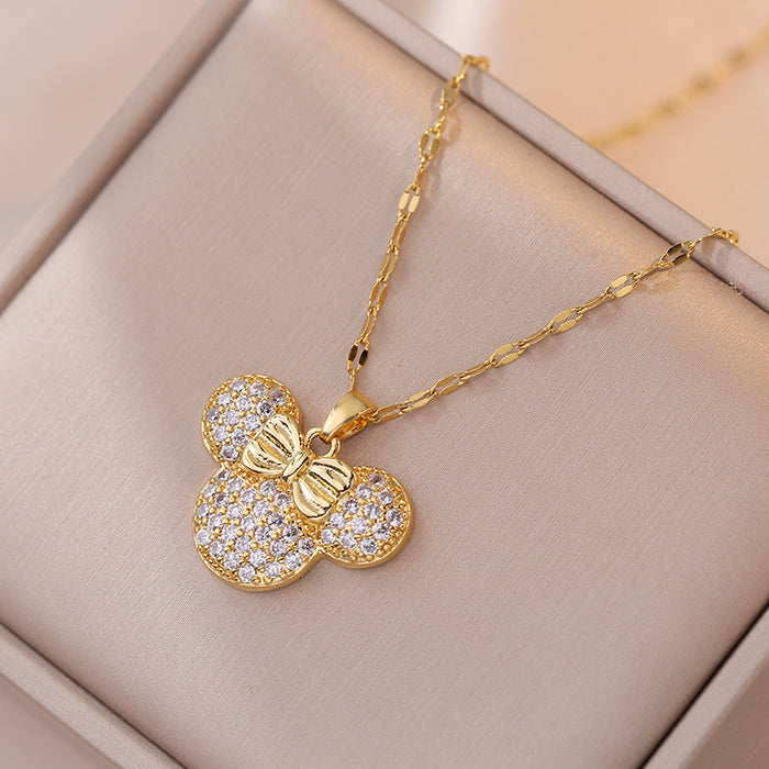 Wholesale Necklace full of diamonds temperament pendant, collarbone chain