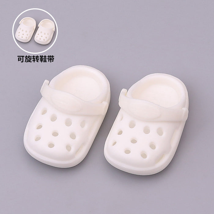 Wholesale Hole shoes 10cm 15cm cotton doll accessories toys