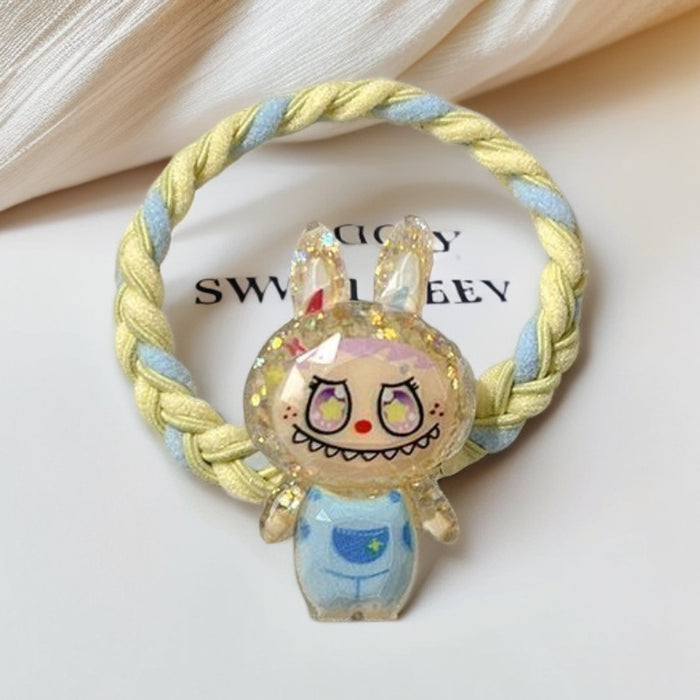 WholesaleHairband Children' s Cute Sweet Hairband Girl Cartoon Rubber Band Adult Children' s Headdress