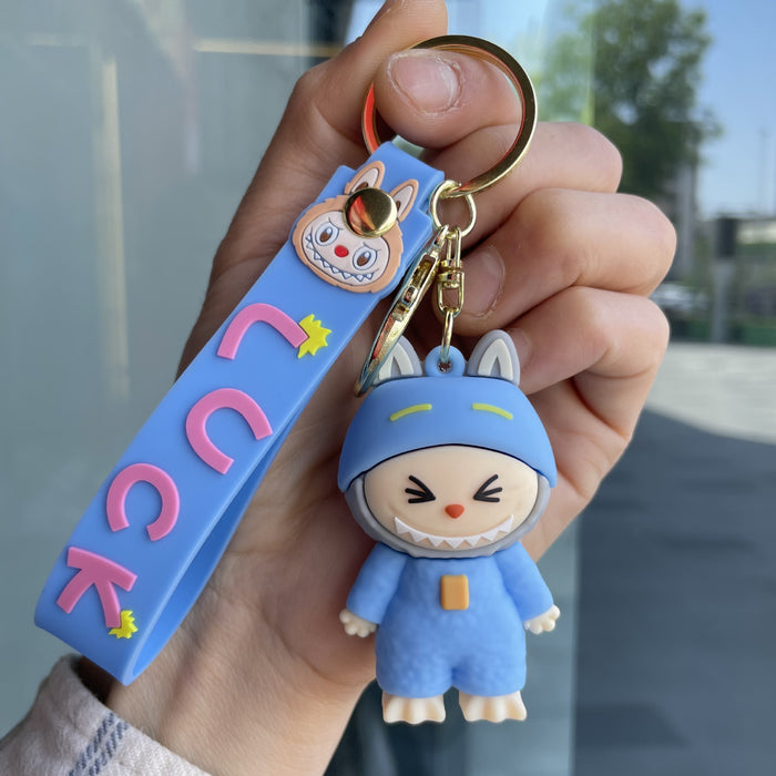 Wholesale Small Sheep Keychain Bag Pendant Doll Grabbing Machine Cartoon Doll Couple Small Gift