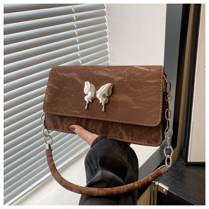 Wholesale Butterfly Underarm Chain Shoulder Bag