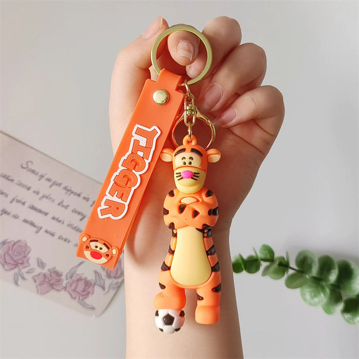 Wholesale Cartoon Silicone Doll Keychain JDC-KC-HaoXi006