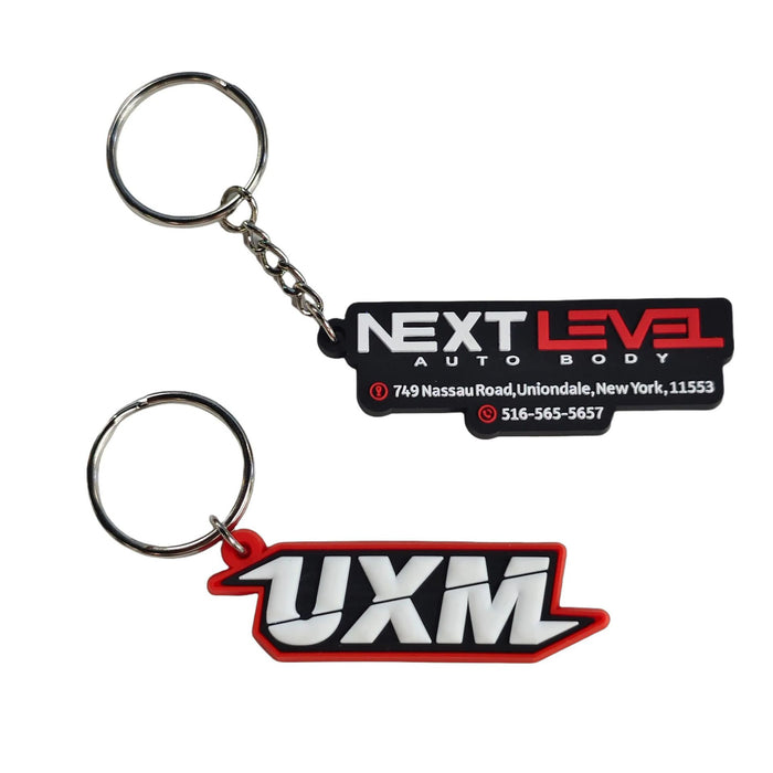 Wholesale PVC keychain, cute and creative small pendant, soft rubber keychain
