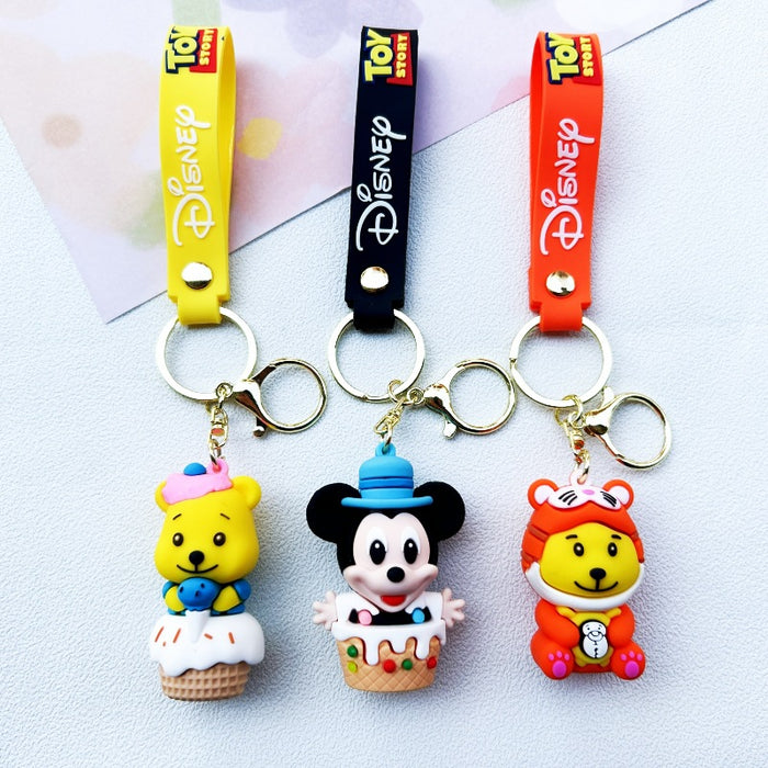 Wholesale PVC Cartoon Doll Keychain JDC-KC-YiChen005