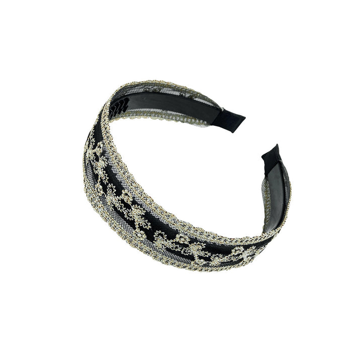 Wholesale Art Lace Mesh Headband JDC-HD-ChaoXuan006