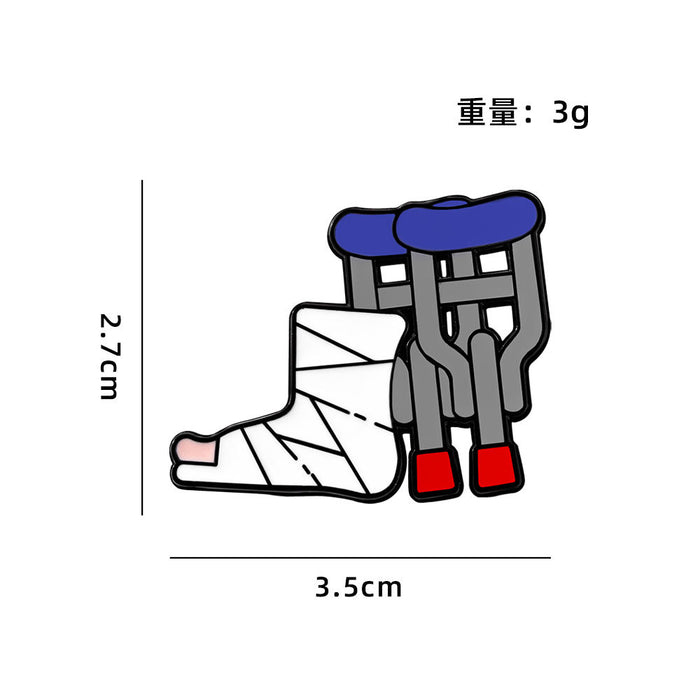 Wholesale Medical series cartoon cute badge pin alloy jewelry accessories