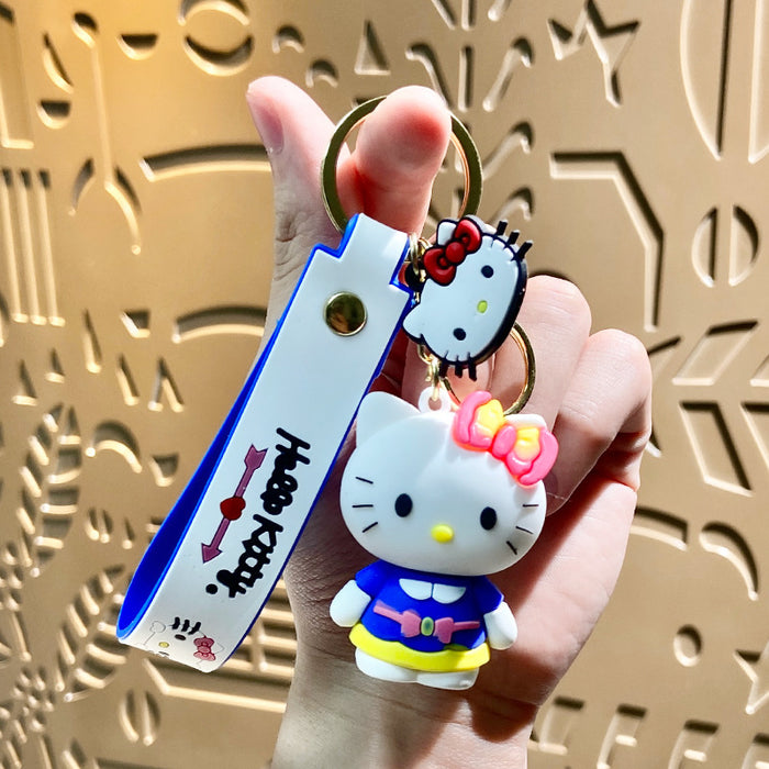 Wholesale PVC Cartoon Doll Keychain JDC-KC-Benxin016