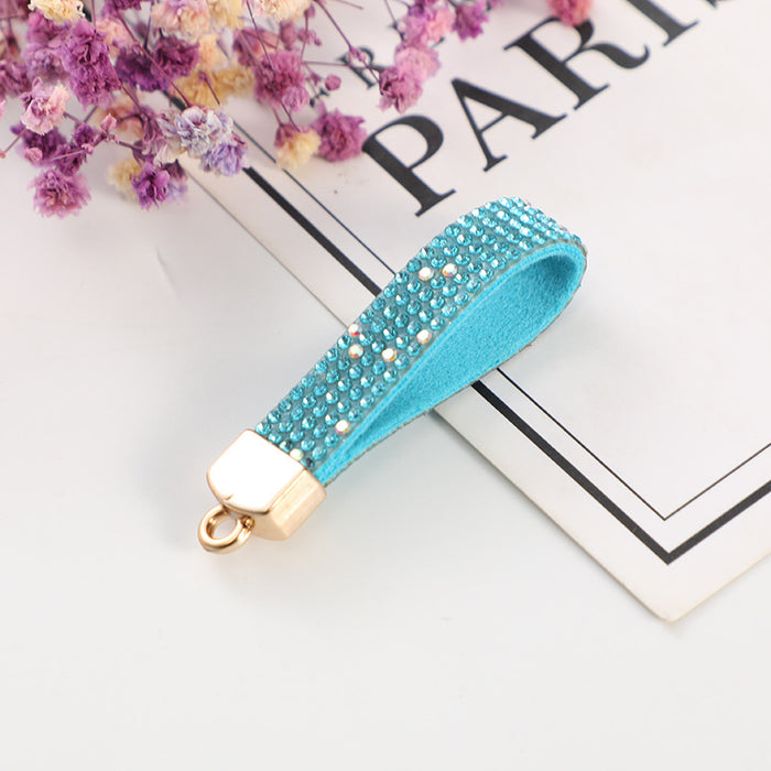 Wholesale Colored Diamond Keychains JDC-KC-NaiLi002