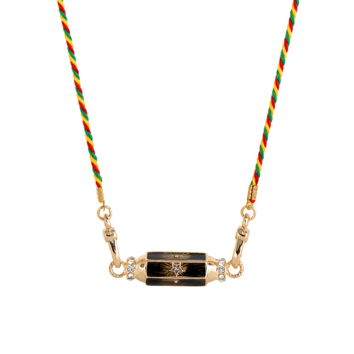 Wholesale Valentine' s Day Colorful Tarot Card Necklace