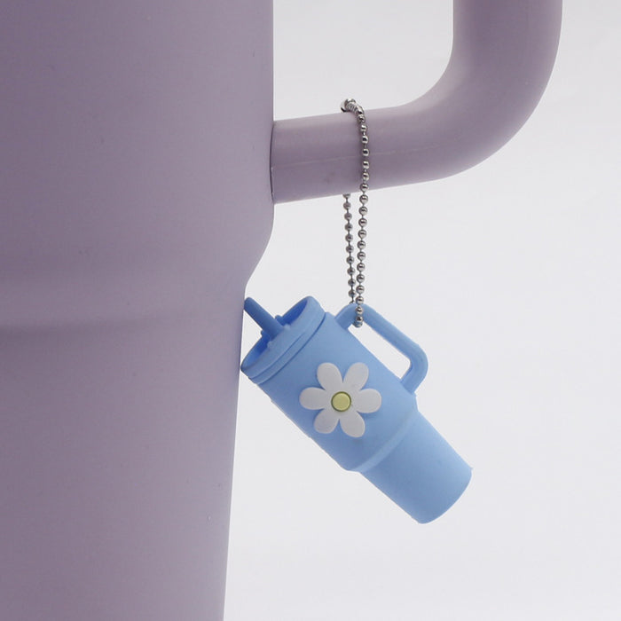 Wholesale Keychain Pendant Ice Bully Cup Key Chain Water Cup Decoration Accessories