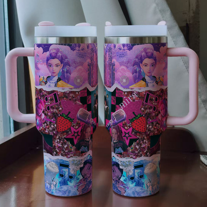Wholesale Kpop Stainless Steel  Thermos ice bullies cup