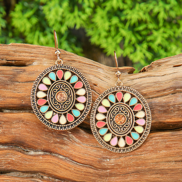 Wholesale Bohemian Tassel Earrings Vintage Style Fashion Accessory Gift MOQ≥2