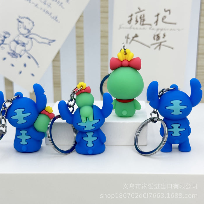 Wholesale Cartoon PVC Doll Keychains (F) JDC-KC-JiaA005