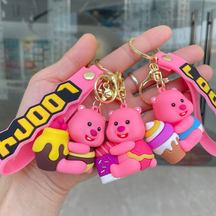Wholesale Keychain Doll Keychain Bag Pendant Doll Grabbing Machine Small Gift