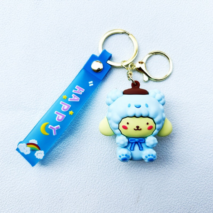 Wholesale PVC Cartoon Doll Keychain JDC-KC-WuYi216