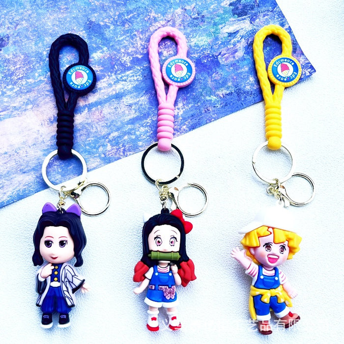 Wholesale PVC Cartoon Doll Keychain JDC-KC-YiChen001