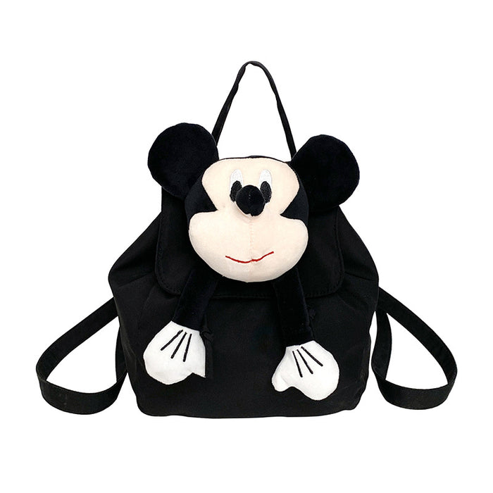 Wholesale Backpack Trendy Bag New Casual Cartoon Large Capacity Bucket Bag Canvas Bag